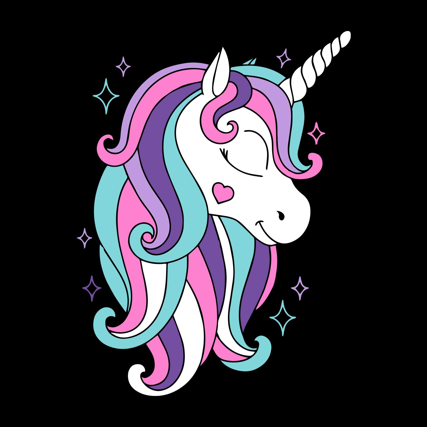 **Cute Unicorn Graphic T-Shirts for Women - Trendy Birthday Gifts & Casual Wear for Parties, Outings & Everyday Fashion**