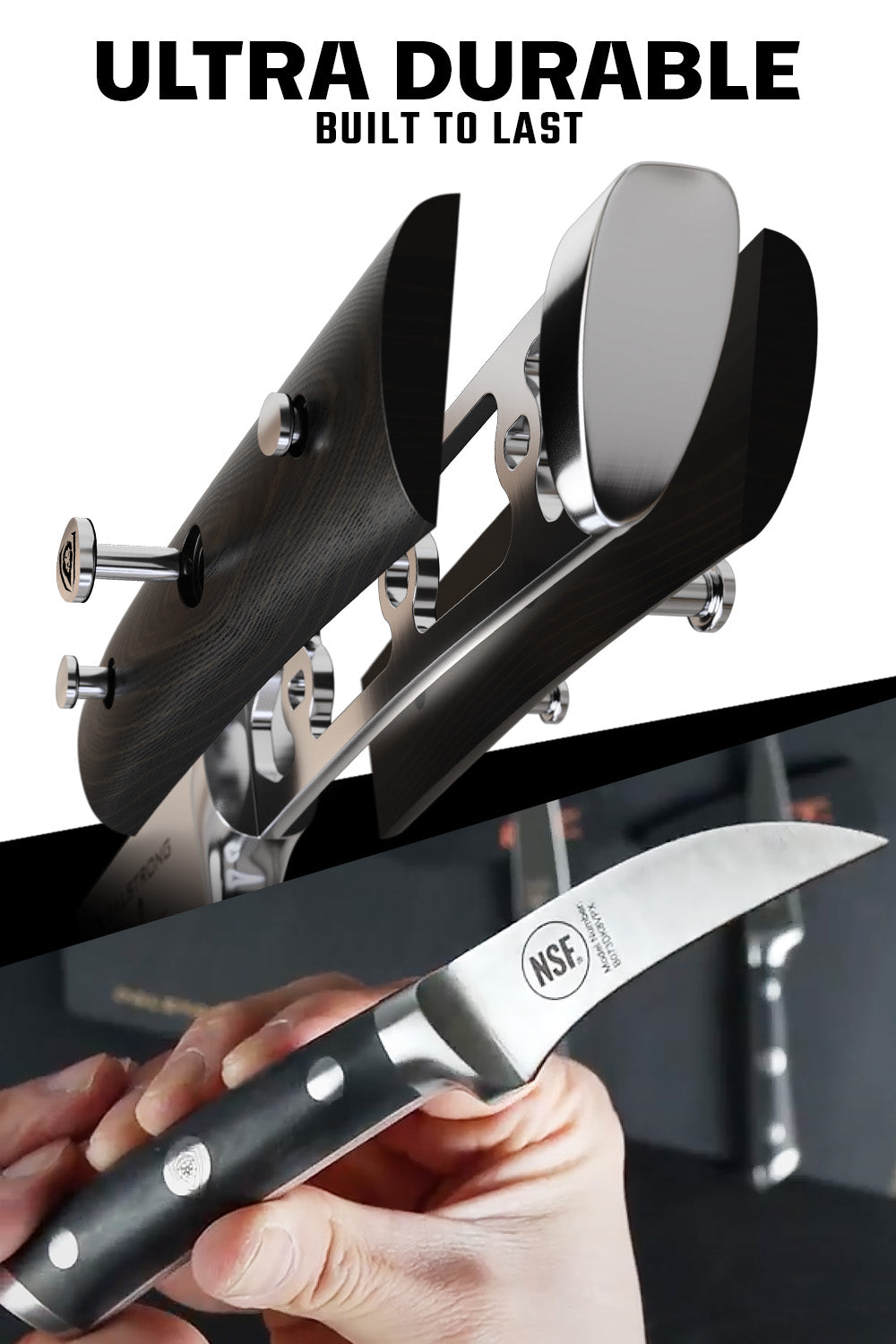 Dalstrong Gladiator Series 3-Piece Paring Knife Set - NSF Certified Professional Kitchen Knives for Precision Cutting, Peeling & Slicing - Perfect for Home Chefs & Culinary Enthusiasts