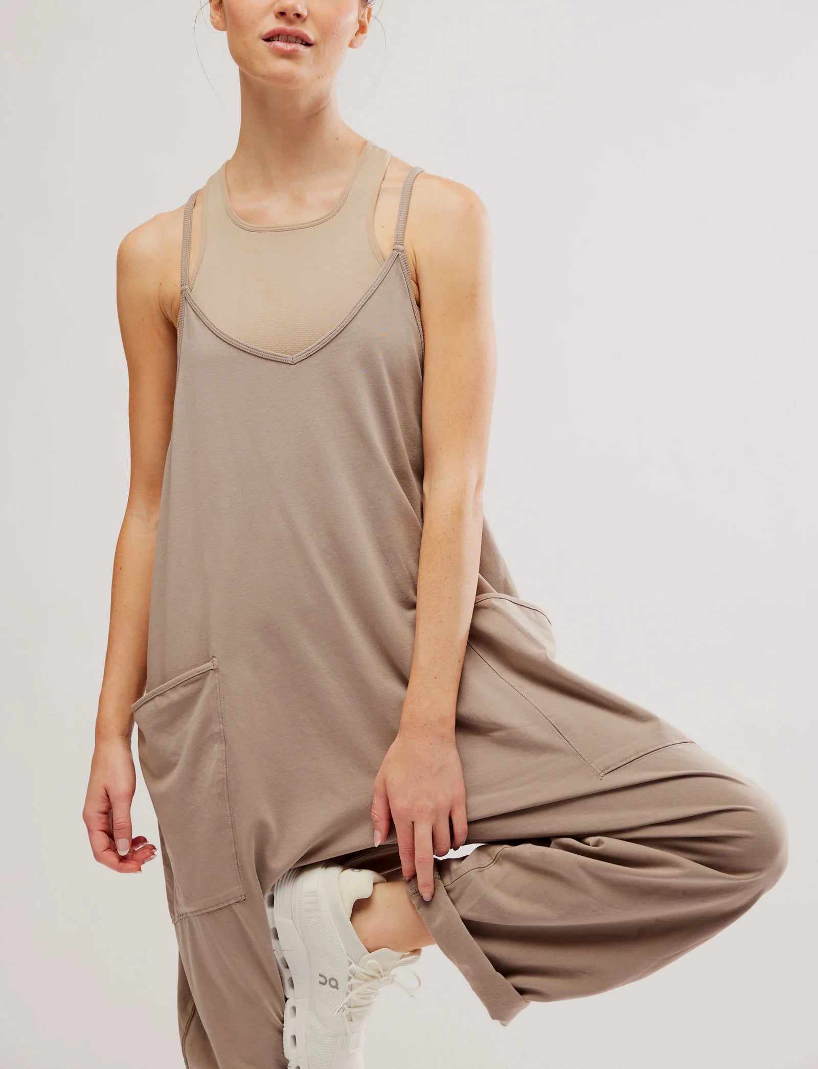 Free People Hot Shot Onesie - Women's Stylish & Comfortable Jumpsuit for Casual Wear, Lounge & Outfits