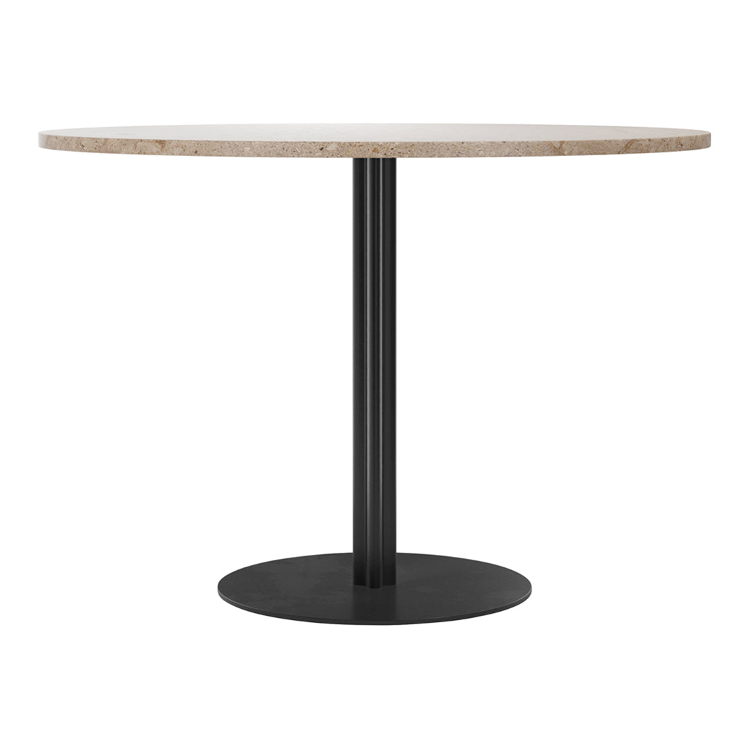 Elegant Harbour Column Round Dining Table - Perfect for Small Spaces, Breakfast Nooks & Cozy Kitchen Settings