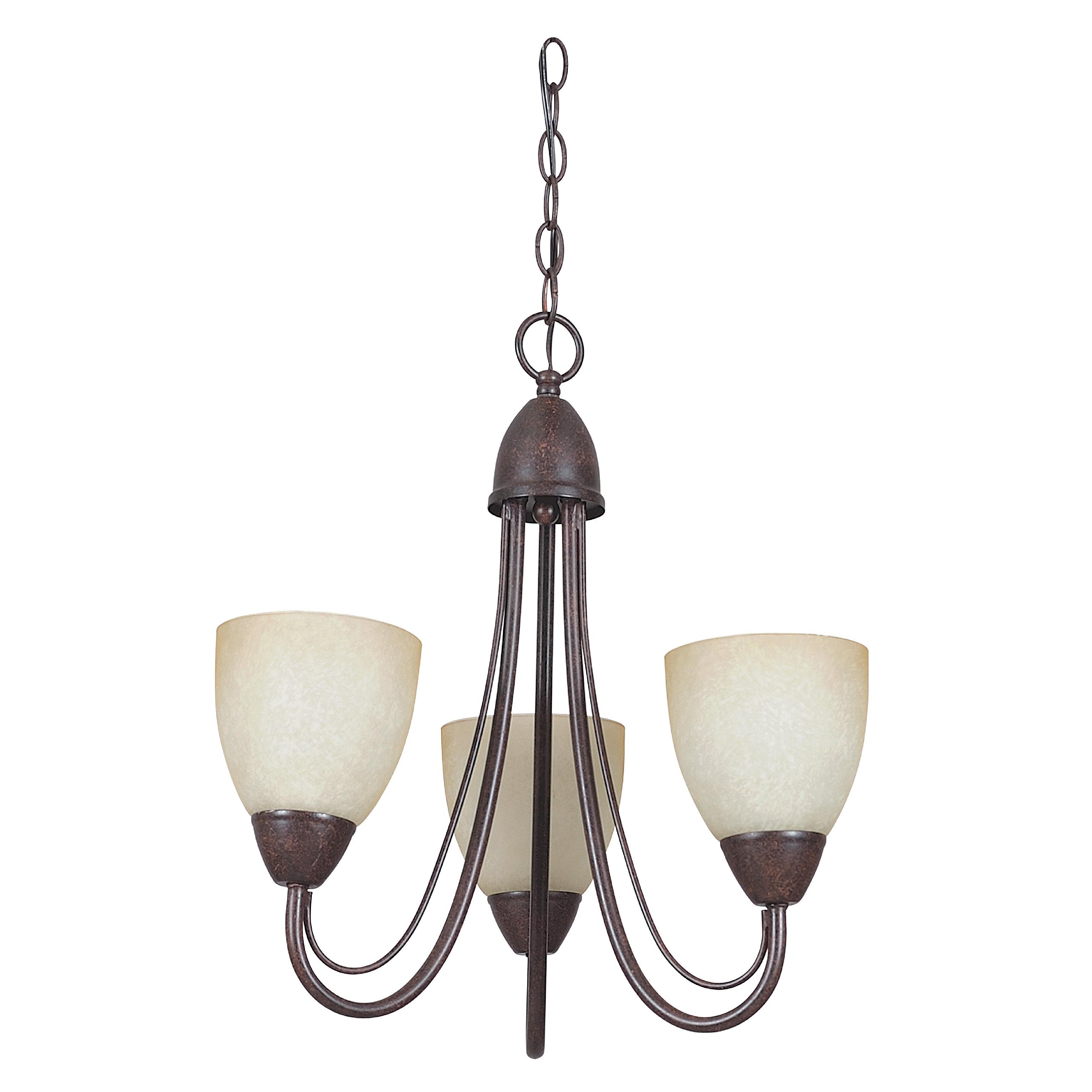 F2483-62 Rubbed Bronze Finish Chandelier with Alpine Glass Crystals - Elegant Dining Room Lighting Fixture for Home Decor