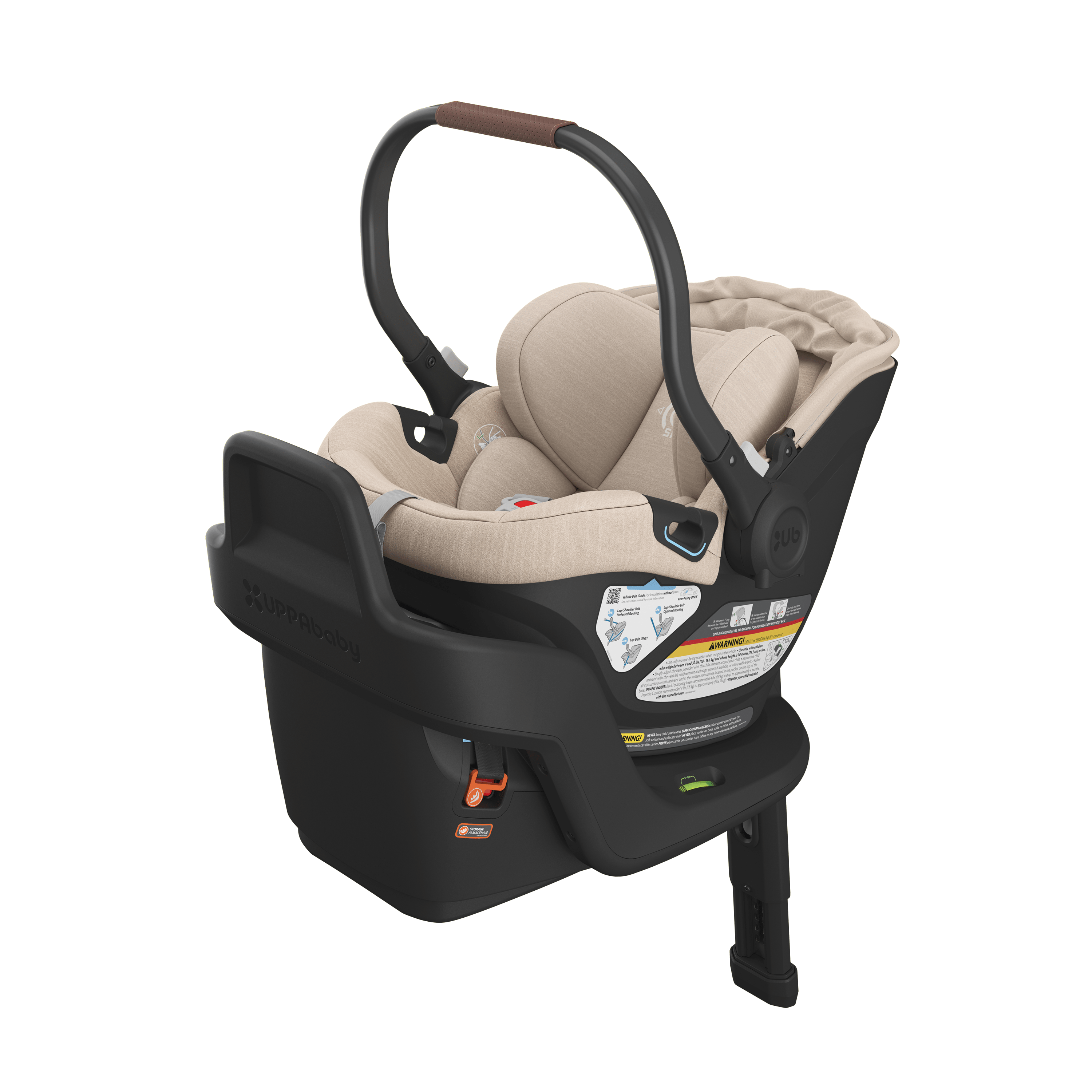 Uppababy Aria Lightweight Convertible Car Seat for Infants & Toddlers - Safe, Comfortable & Easy to Install - Perfect for Travel, Daily Commutes & Family Road Trips