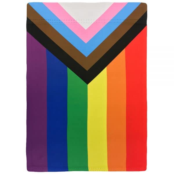 Progress Pride Inclusive Garden Flag - 12x18