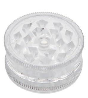 Premium Acrylic Magnetic Spice Grinder Set - 2-Piece Clear Kitchen Spice Mill for Fresh Herbs, Peppercorns & Seasonings - Perfect for Cooking, Baking & Gourmet Meal Prep