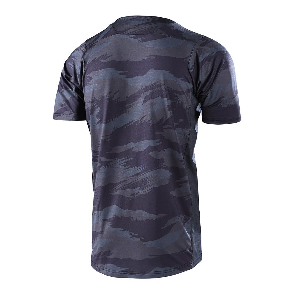 Skyline SS Jersey Signature Camo Heather Black/Black - Men's Camouflage T-Shirt for Outdoor Adventures & Casual Wear