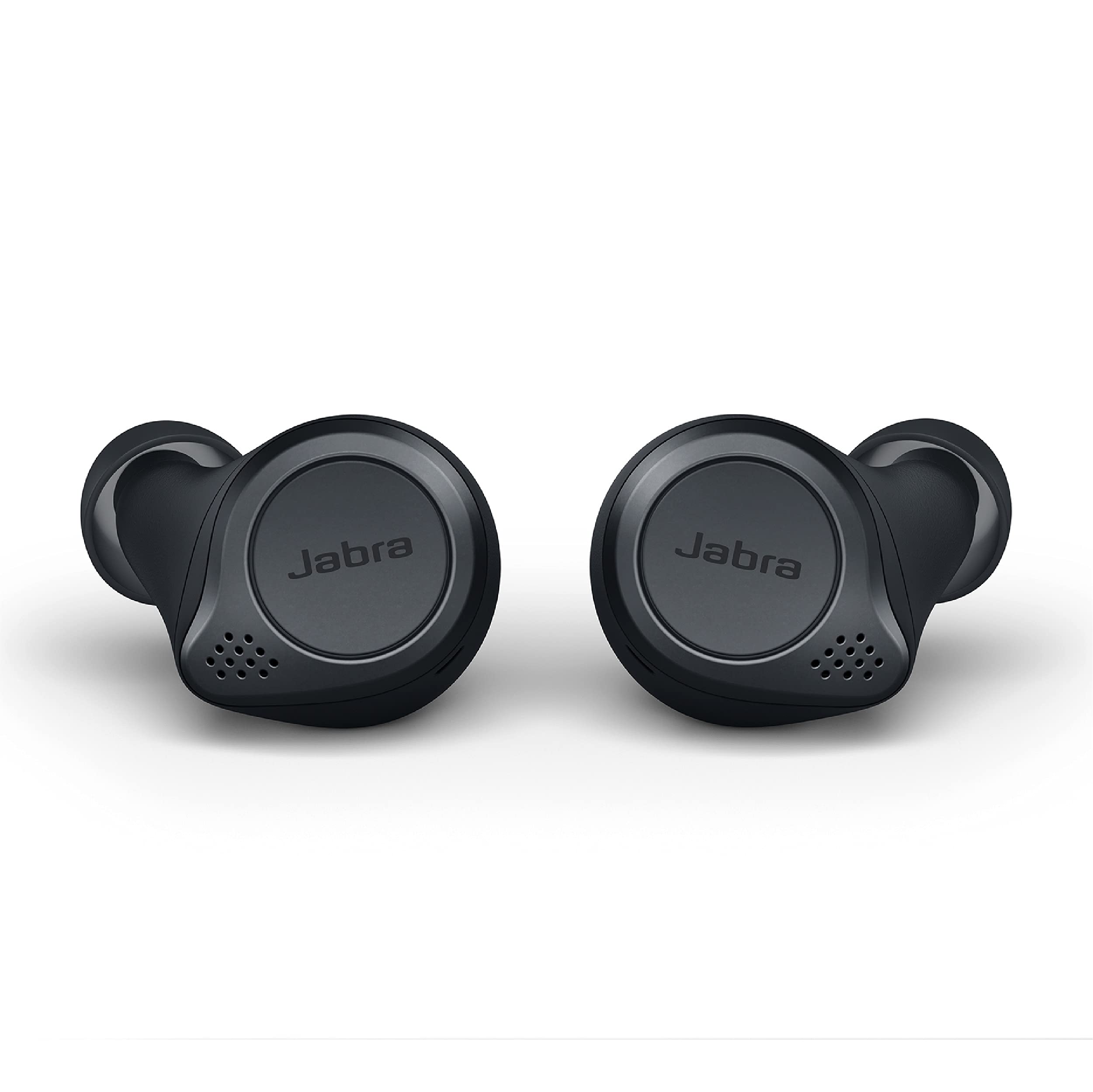 Jabra Elite Active 75t True Wireless Earbuds with Wireless Charging Case - IP57 Waterproof, Secure Fit for Running & Workouts - Gray (Perfect for Gym, Commuting & Outdoor Activities)