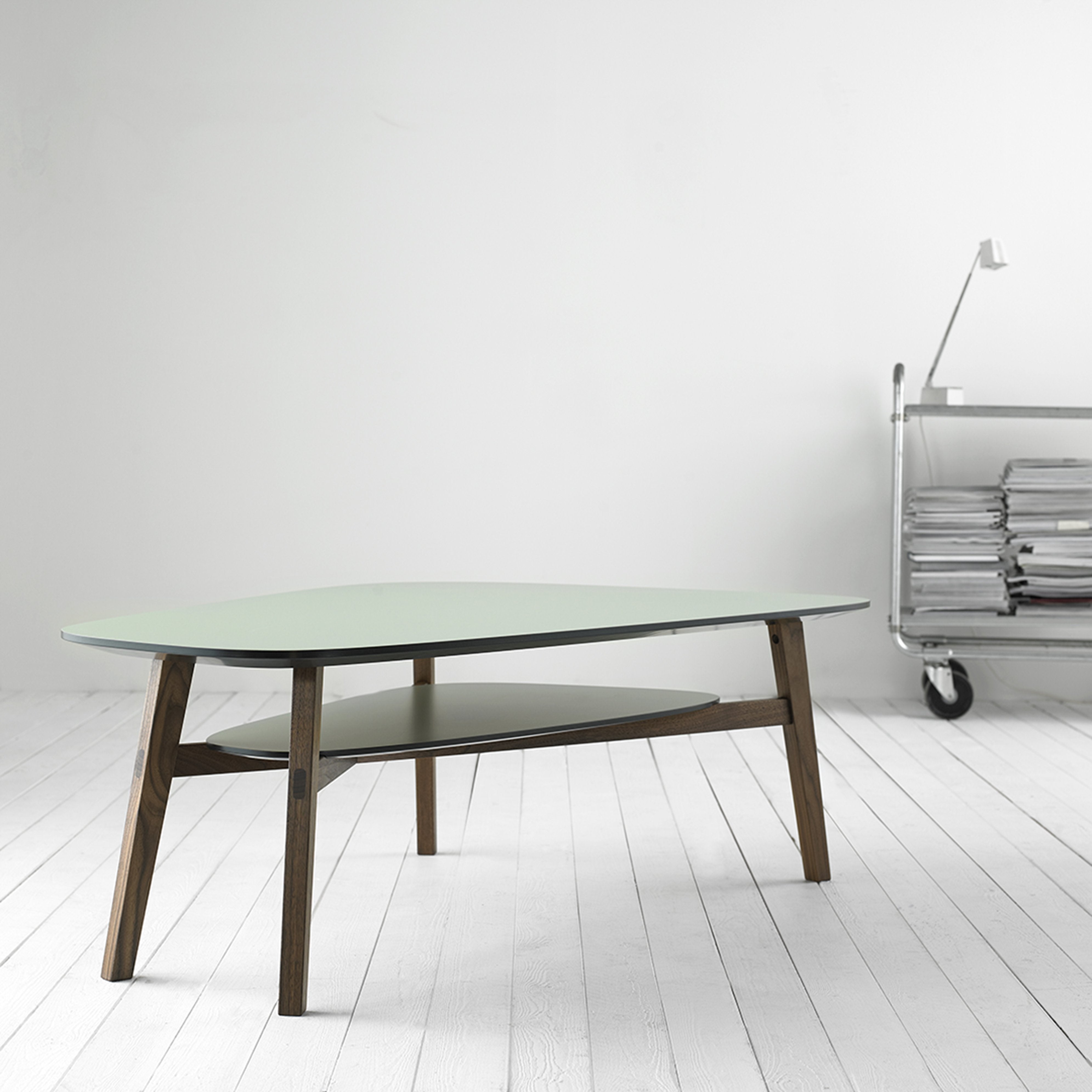 BYkato C1 Modern Coffee Table - Mid-Century Scandinavian Design for Living Room, Office & Lounge Areas - Perfect for Home Decor & Entertaining Guests