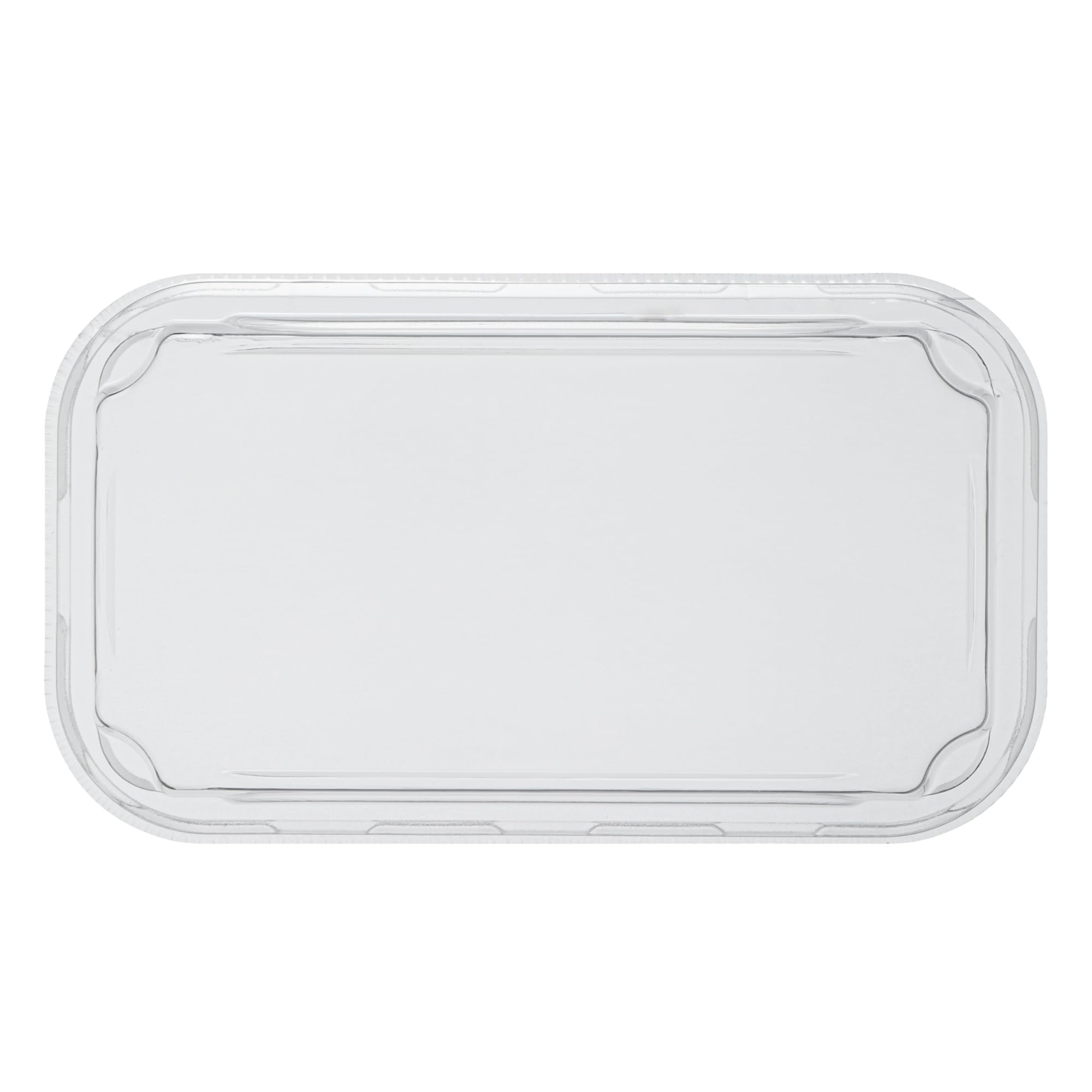 Matsuri Vision 5.6 x 3.2 x 1.2 Inch Clear Plastic Dome Lids for Sushi Containers - 50 Pack Airtight No-Fog Lids (Containers Sold Separately) - Perfect for Sushi Restaurants, Catering & Takeout Boxes