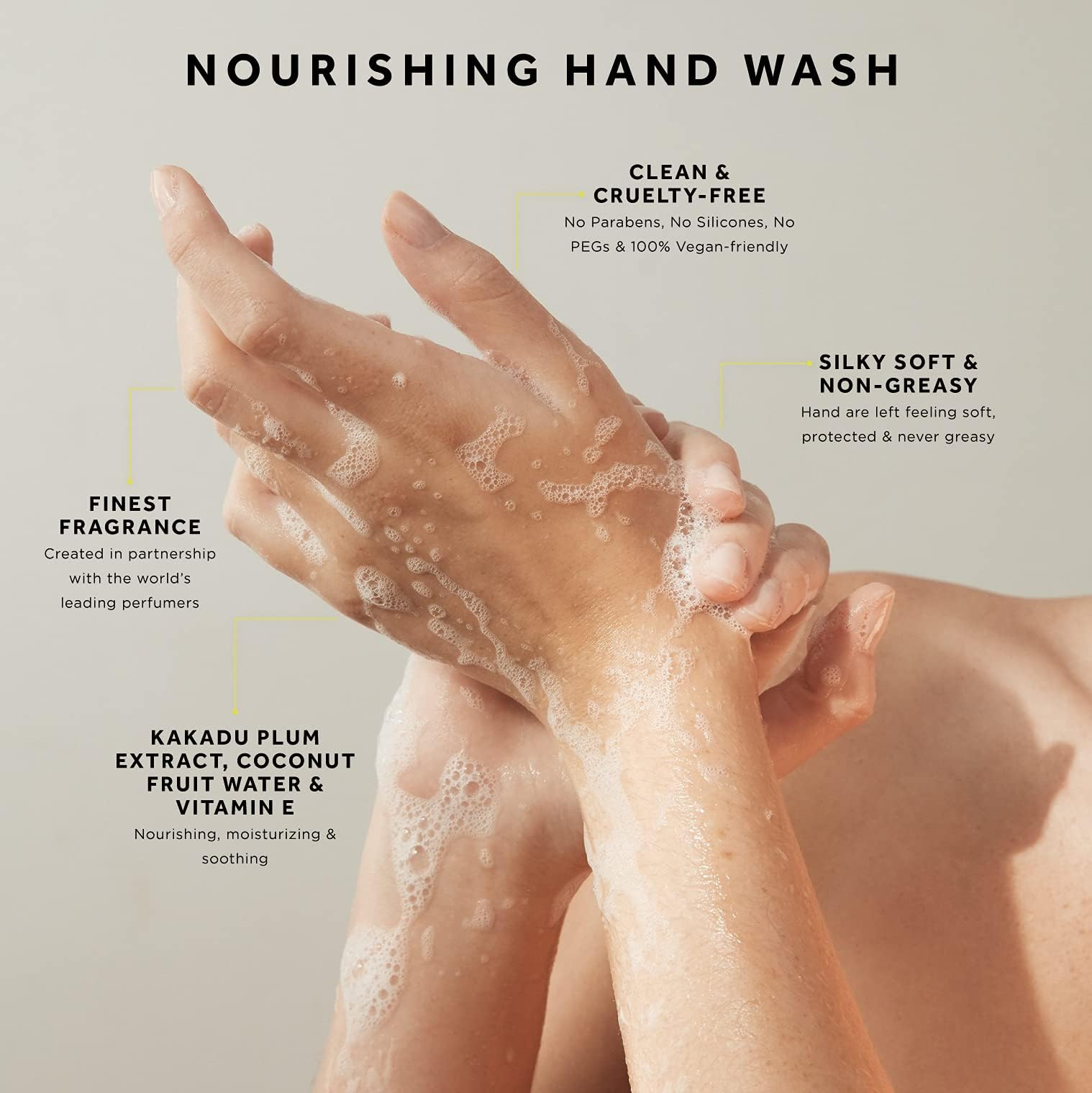 Glasshouse Fragrances Luxury Hand Wash 3-Pack - The Hamptons, I'll Take Manhattan, Lost in Amalfi Scents | Aloe Vera & Vitamin E Enriched | Soothing Moisturizing Formula | 15.2 Fl Oz (450mL) Each | Perfect for Bathroom, Kitchen & Guest Washrooms