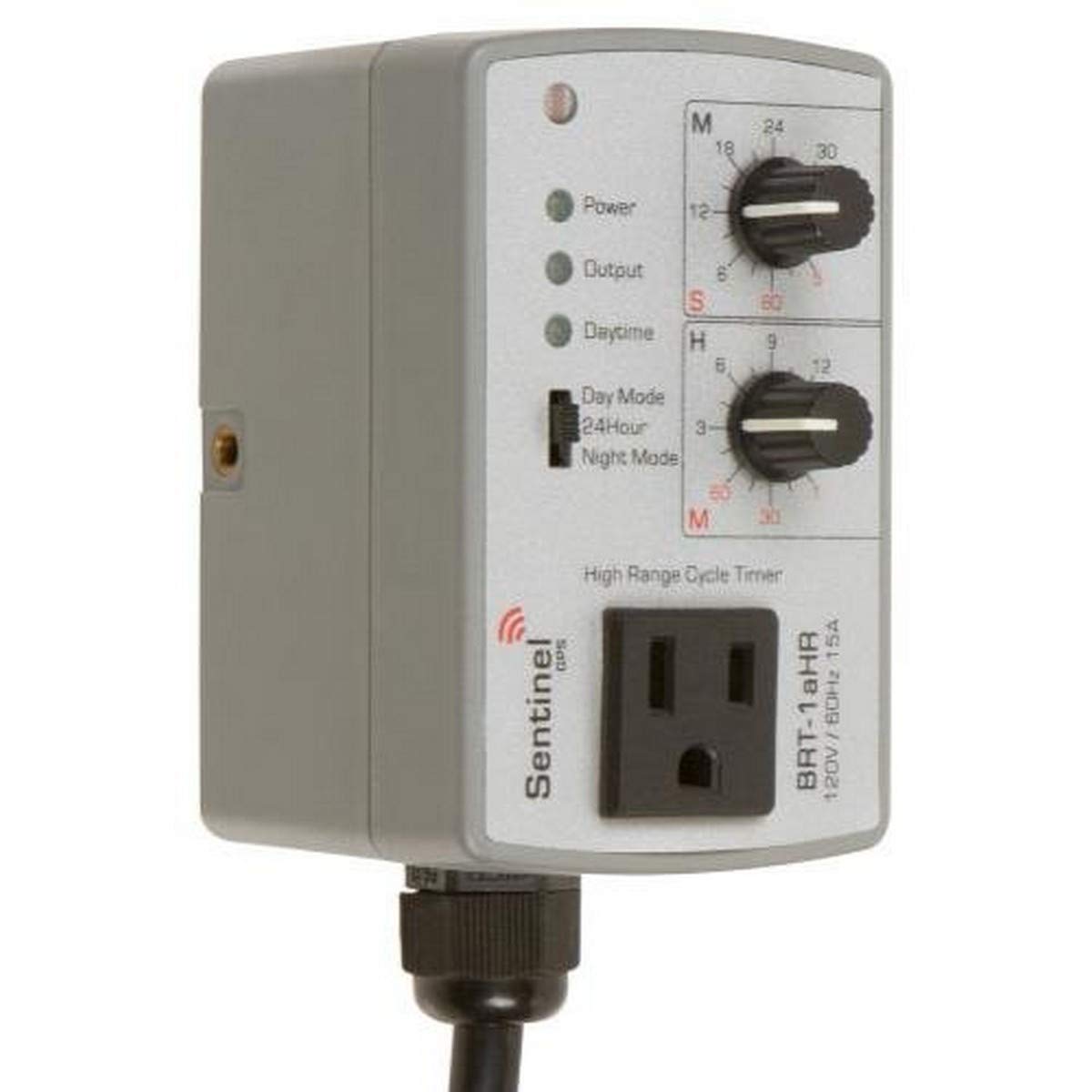 Sentinel GPS BRT-1aHR WM High Range Basic Recycle Timer - Wall Mount Water Meter Timer for Irrigation Systems, Pool Maintenance & Industrial Use