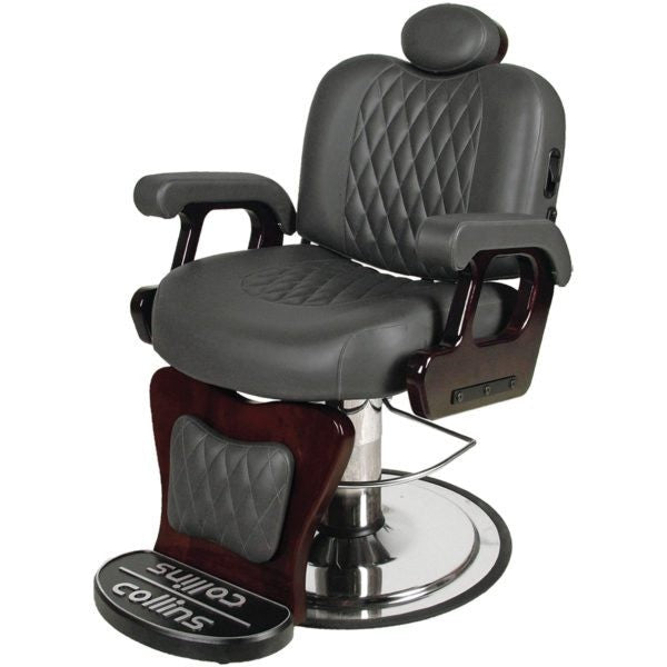 Premium Barber Chair for Professional Salons & Home Use - Heavy Duty Hydraulic Styling Chair with Adjustable Height & Reclining Backrest - Ideal for Barbershops, Hair Salons & Personal Grooming Stations