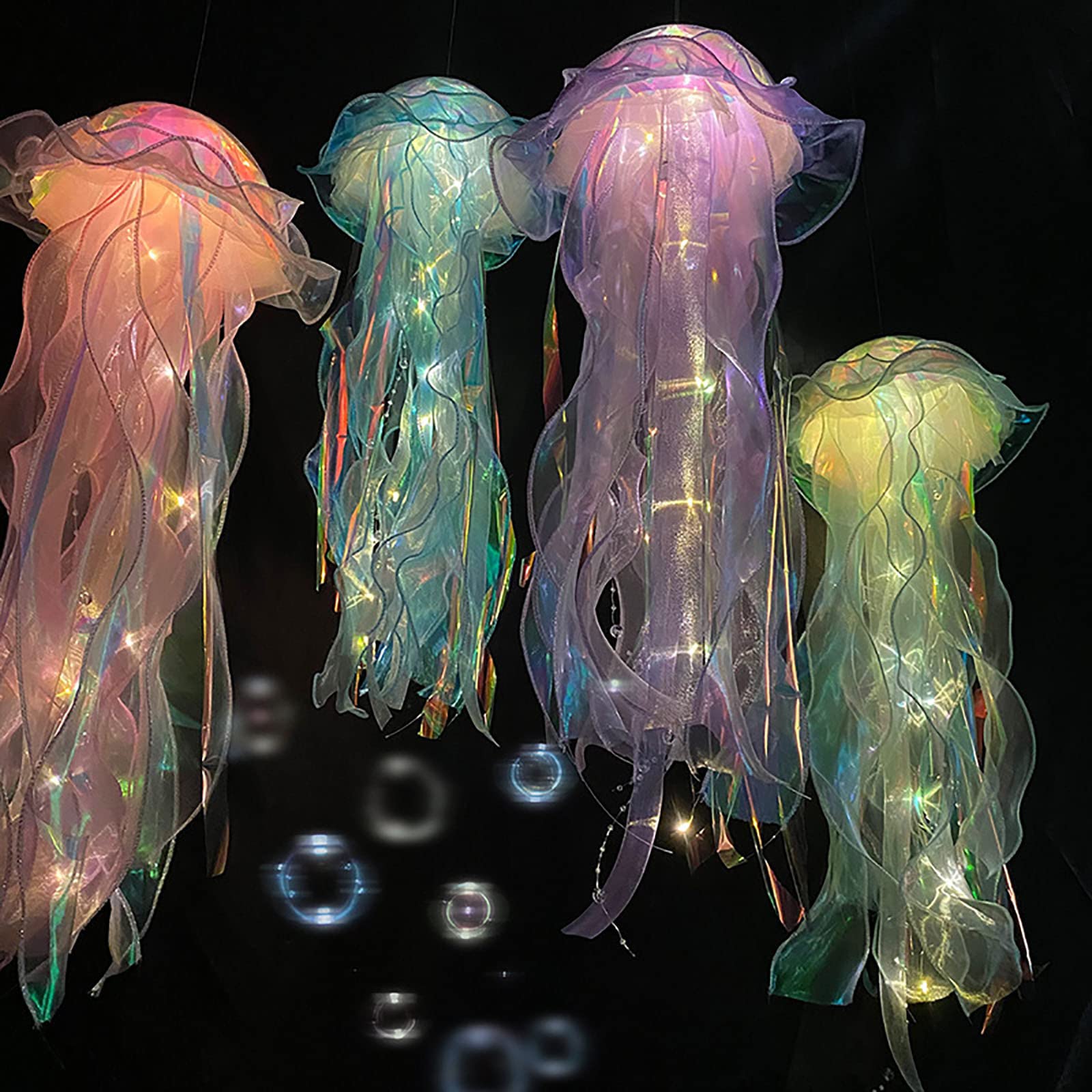 Dyegold Jellyfish Lamp - Colorful Mood Lighting for Home Decor, Party & New Year's Eve Glow Gadgets - Perfect for Bedroom, Living Room & Tabletop Decoration - Unique Gift Idea for Birthdays & Holidays