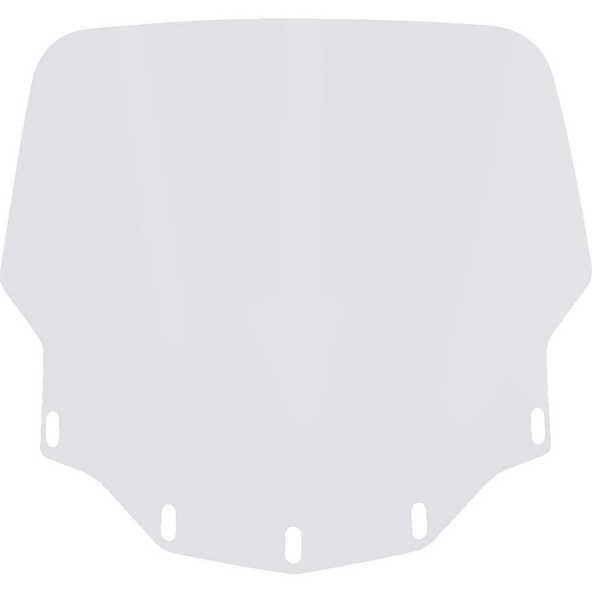 Memphis Shades MEP4640 Clear Windshield for Honda GL1200 Gold Wing - 2 Inches Taller for Enhanced Wind Protection - Perfect for Touring and Long-Distance Riding