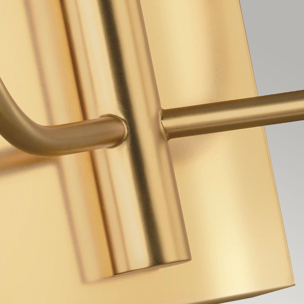 Brianna 1/2Lt Wall Light - Brass & Polished Nickel Finish Sconce - Perfect for Bedroom, Hallway & Bathroom Lighting