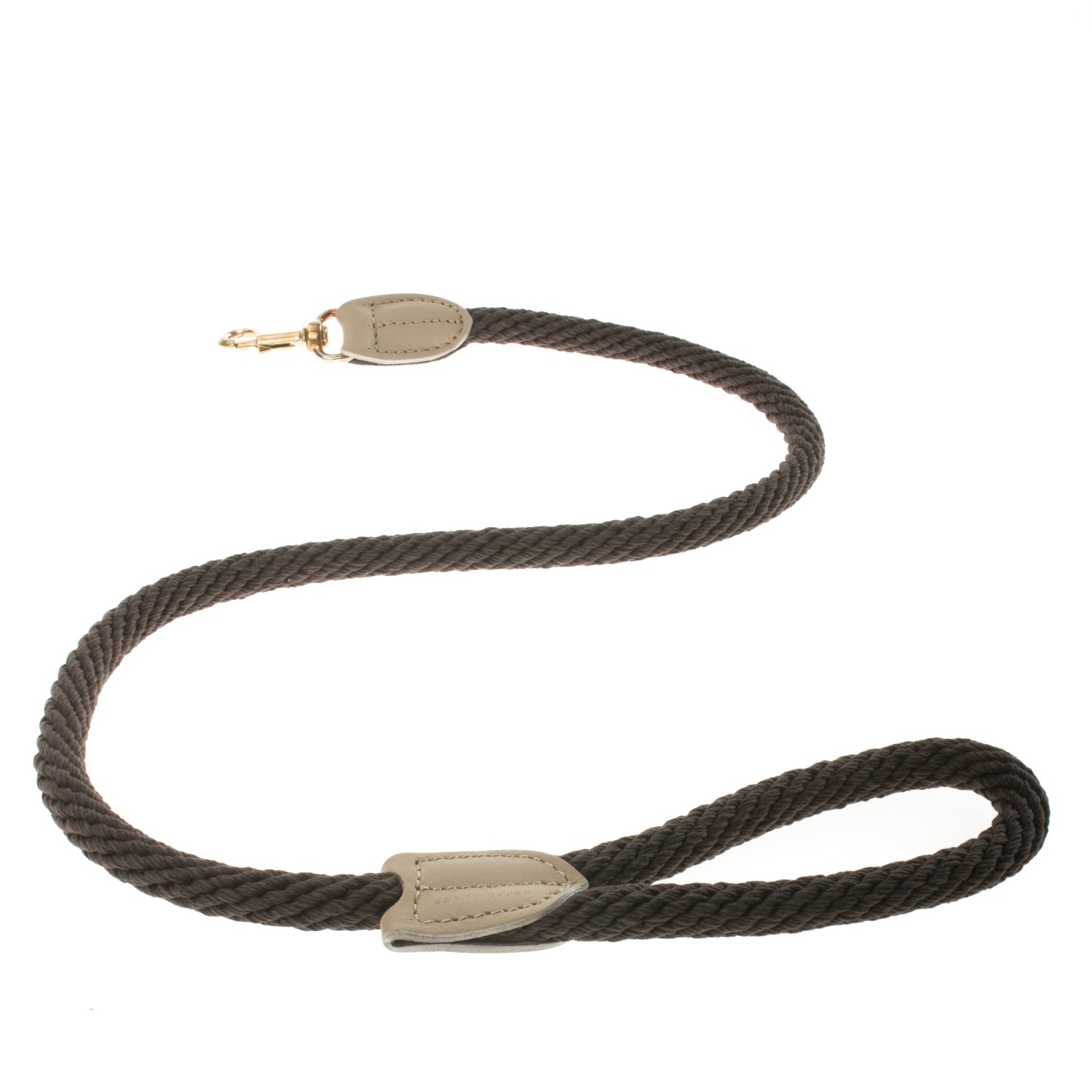 Premium Chocolate Brown Rope Dog Leash - Durable & Adjustable for Small to Large Dogs - Perfect for Walking, Training, and Outdoor Adventures