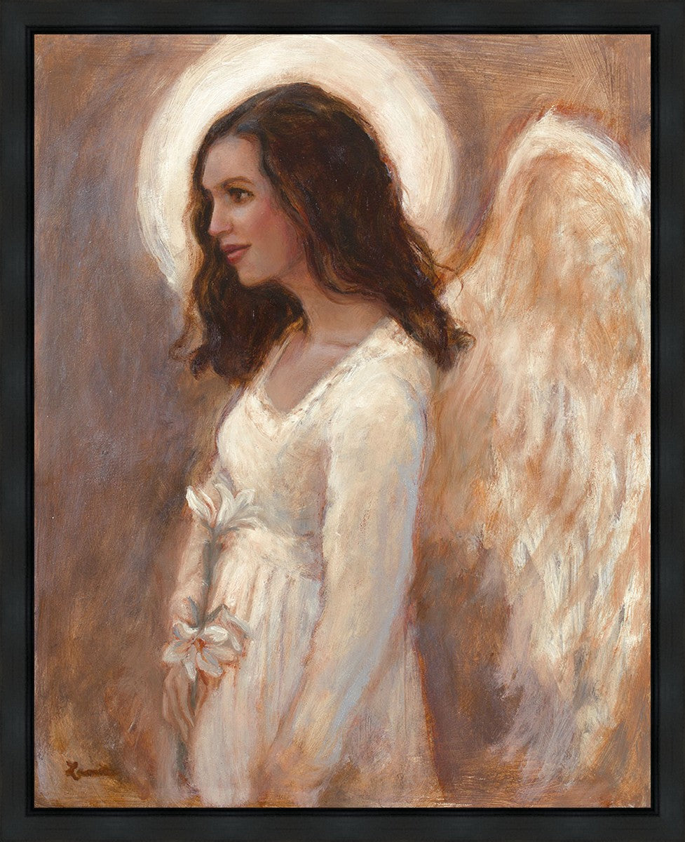 Angel of the Resurrection Gallery Wrap Canvas Art - Religious Wall Decor for Home, Church & Office - Perfect for Easter Decorations & Spiritual Spaces