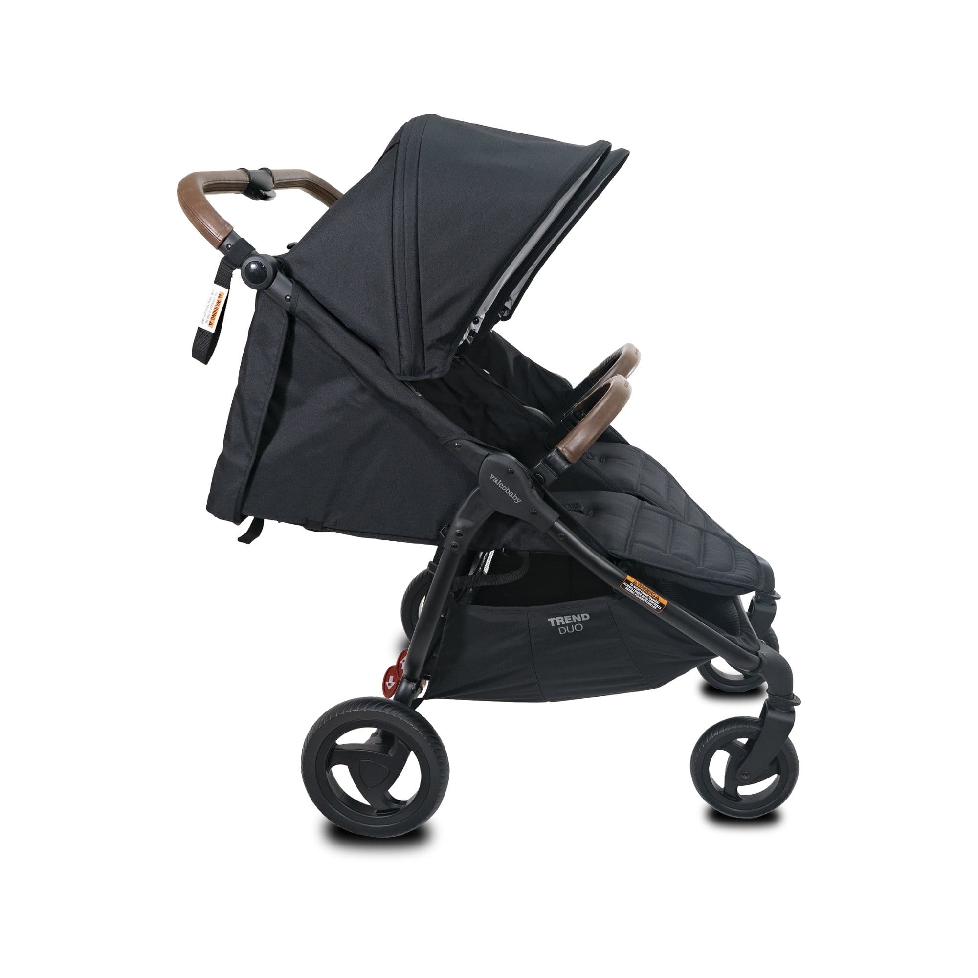 Valco Baby Duo Trend Double Stroller - Lightweight Compact Side by Side Stroller for Twins & Toddlers | Perfect for Shopping, Travel & Outdoor Adventures