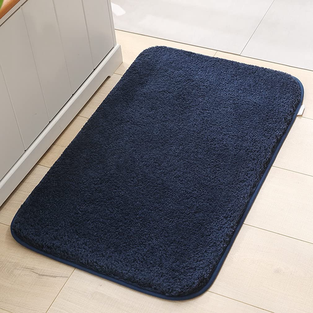 Non-Slip Bath Rug - Super Absorbent Soft Shaggy Bathroom Mat, Machine Washable Durable Plush Carpet for Shower & Floor (16