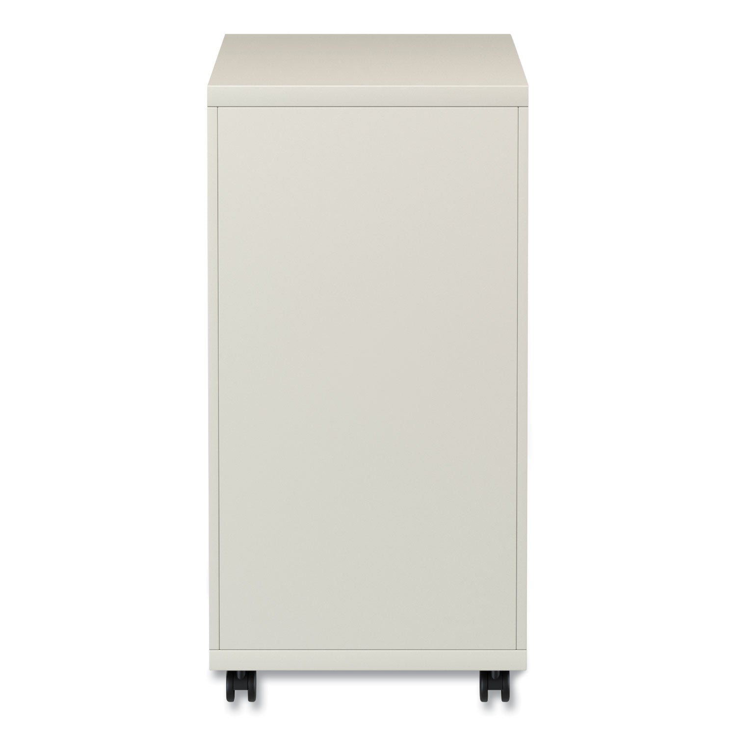 Alera® File Pedestal with Full-Length Pull - Left or Right Opening - 2 Legal/Letter Size File Drawers - Putty Finish - 14.96