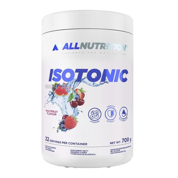 Allnutrition Isotonic Multifruit Energy Drink Powder 700g - Hydration & Recovery for Athletes, Gym Workouts & Outdoor Activities