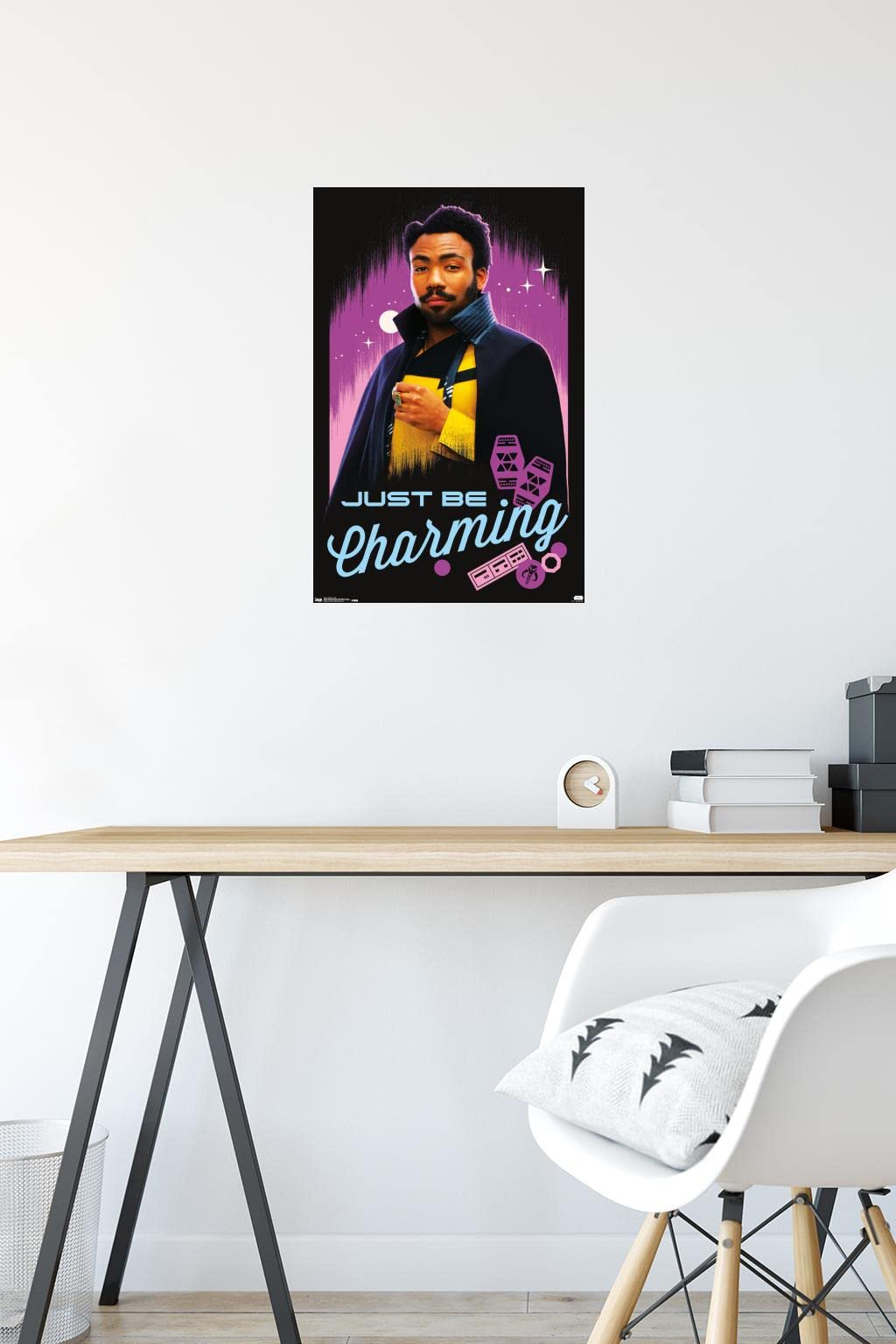 Star Wars Solo Lando Calrissian Movie Poster 22.4x14.7 Inch - Premium Unframed Wall Art Decor for Bedroom, Living Room & Office