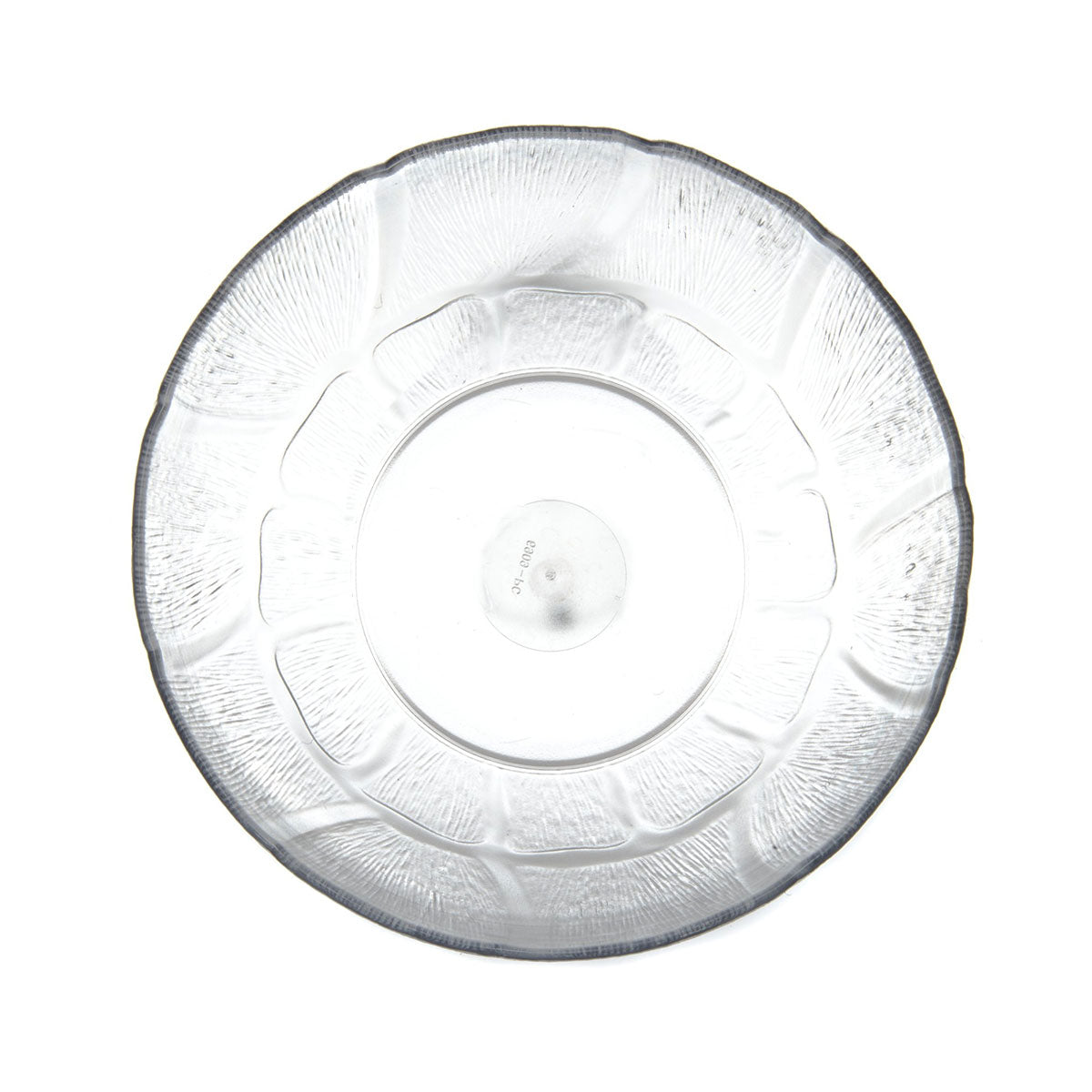 Carlisle 690907 Clear Petal Mist Bowl - 2.4 Quart Serving Bowl for Salads, Pasta, Snacks - Perfect for Parties, Picnics & Family Gatherings
