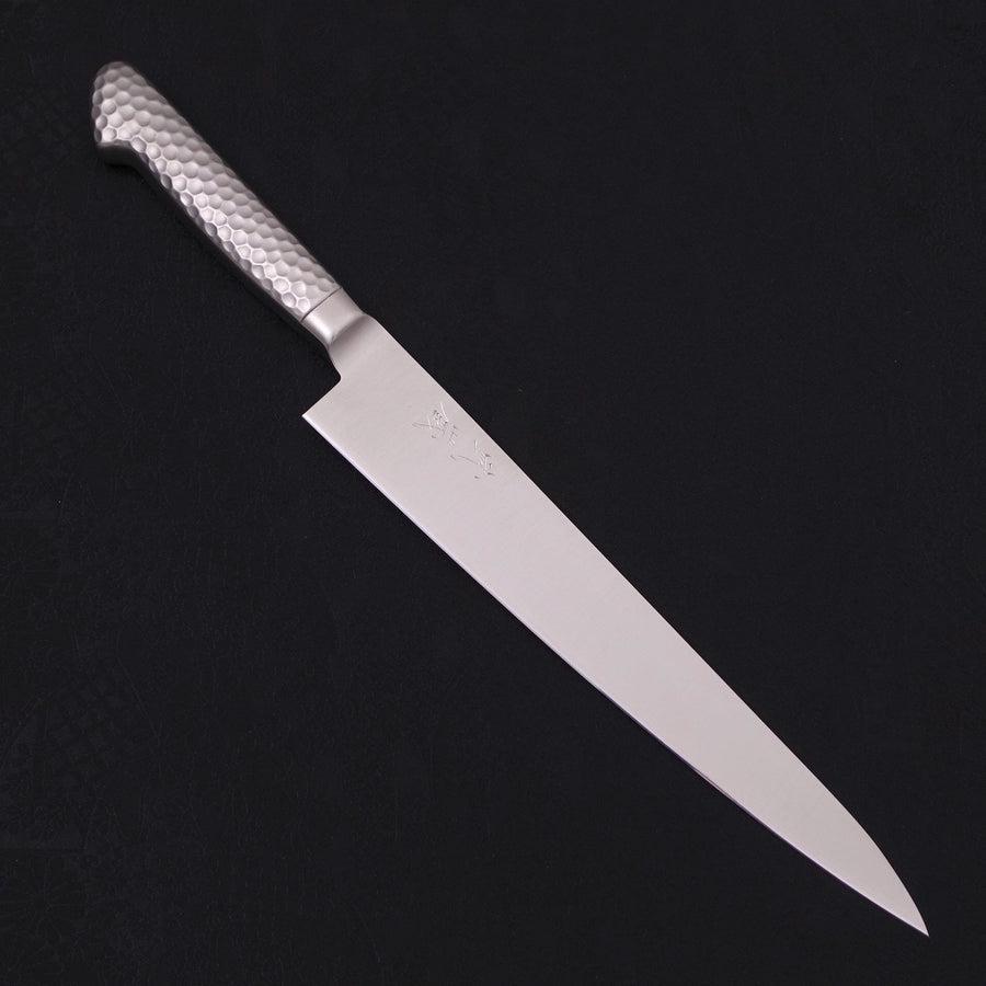 Premium VG-5 Sujihiki Knife 240mm - Japanese Slicing Knife with Polished Western Handle - Perfect for Sushi, Sashimi & Meat Carving