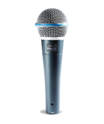 Shure Beta 58A Supercardioid Dynamic Vocal Microphone - Professional Studio & Live Performance Mic for Singers & Speakers - Perfect for Stage, Recording & Podcasting