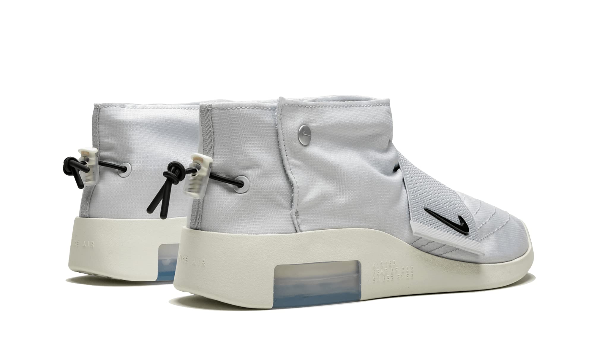 Nike Men's Air Fear of God Moccasin Sneakers AT8086-001 Pure Platinum - Size 11 | Comfortable Casual Shoes for Walking, Running & Streetwear Fashion