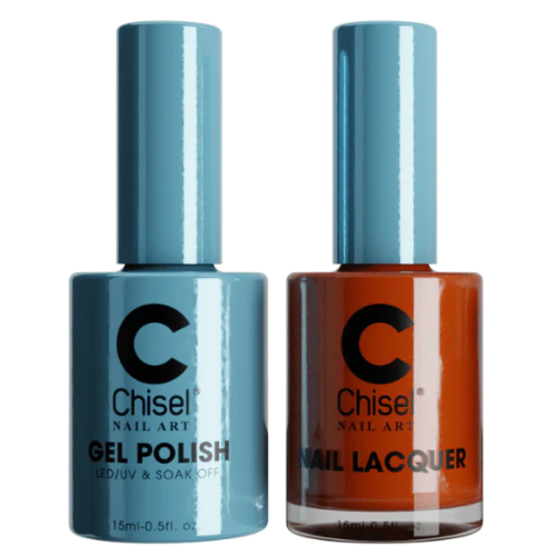Chisel Matching Gel & Lacquer Duo Set - Solid 27 Colors for Professional Nail Art | Perfect for Salon, Home Manicure & DIY Nail Designs