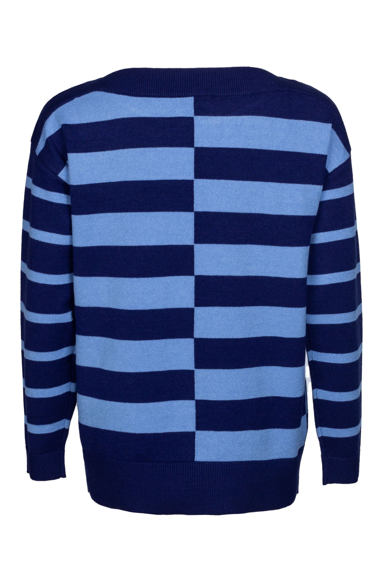 French Navy & Deep Sky Jumper Knitwear for Women | Soft & Cozy Sweater | Perfect for Casual Wear, Office & Winter Outfits