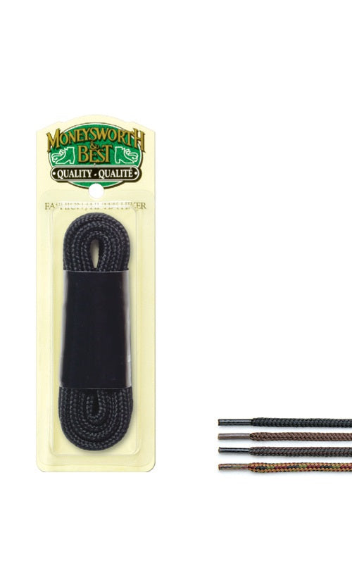 Premium M & B Fashion Hi Tek Hiker Round Shoelaces - Durable Outdoor Hiking Boot Laces for Men & Women - Perfect for Trail Running, Backpacking, and Mountain Climbing