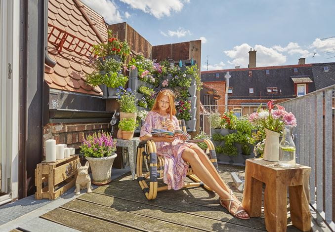 Gardena NatureUp! Basic Set Vertical 13150-20 - Vertical Garden System for Balcony & Small Spaces | Perfect for Growing Herbs, Flowers & Vegetables