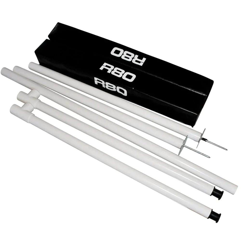 R80 Rippa Team Sets with Indoor Posts & Poles - Perfect for Indoor Flag Football Games, Backyard Play & Youth Sports Training