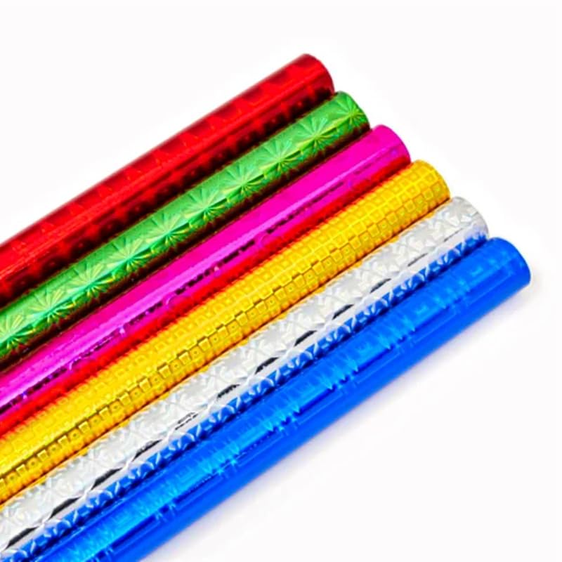 Accuprints 30-Pack Holographic Gift Wrapping Paper - 64x45cm Multicolor Gift Wrap Roll for Birthdays, Christmas & Party Presents - Premium Shiny Present Wrapping Sheets for Special Occasions