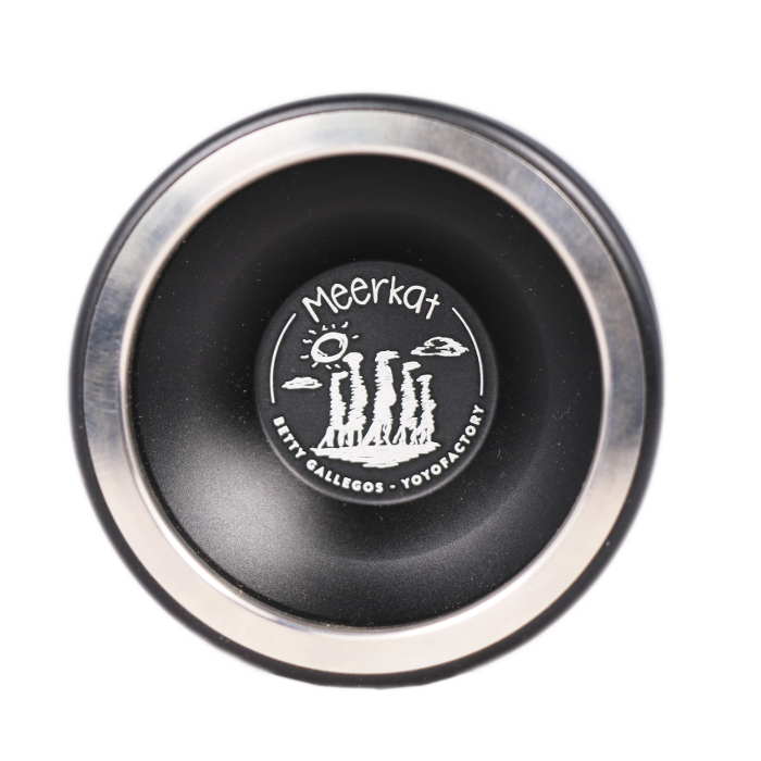 YoYoFactory Meerkat Professional Unresponsive Yo-Yo for Advanced Players - Perfect for Yo-Yo Tricks, Competitions & Performance Shows
