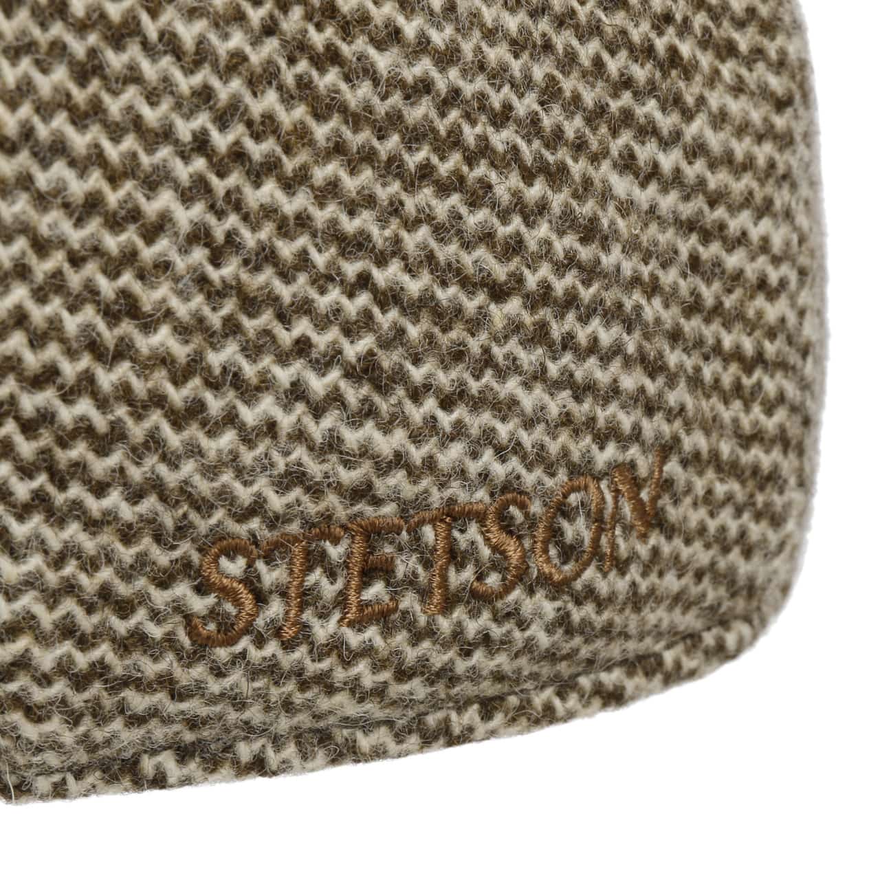 Stetson Sustainable Undyed Driver Flat Cap for Men – Eco-Friendly Cotton Hat for Casual Wear, Driving & Outdoor Activities