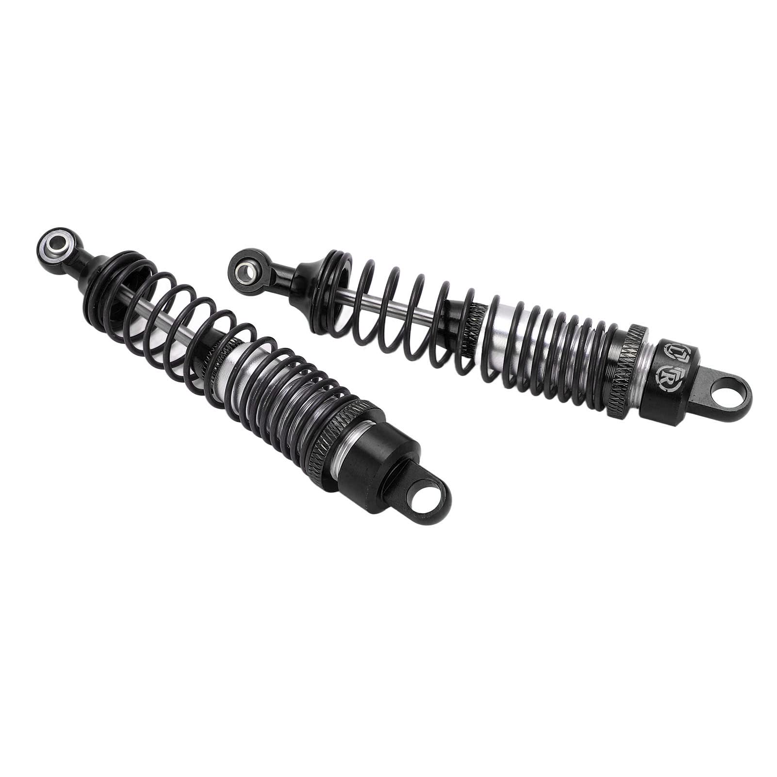 VGEBY Metal Spring Shock Absorber Set for AXIAL SCX10 1/10 RC Car - Front & Rear Upgrade Parts (Black) | Durable Off-Road Performance for Crawling & Trail Driving