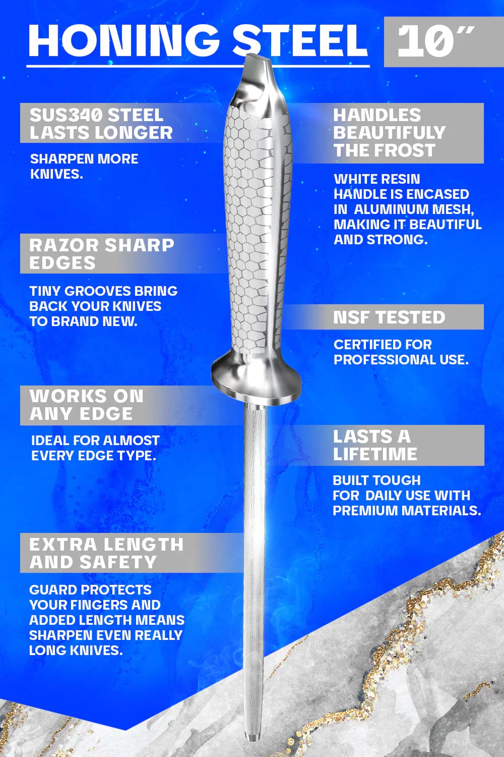 Dalstrong Frost Fire Series 10