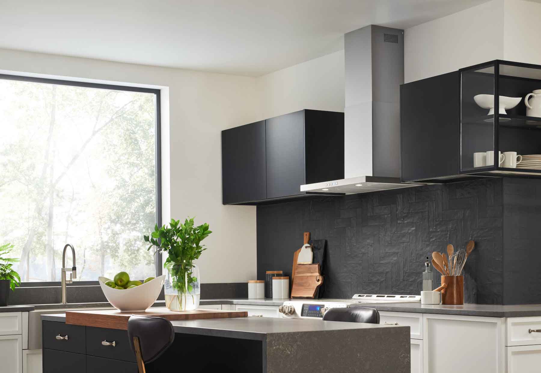 Broan BWT1304SS 30-Inch Stainless Steel Range Hood with 450 CFM - Modern Kitchen Ventilation for Smoke & Odor Removal - Perfect for Home Chefs & Open-Concept Kitchens