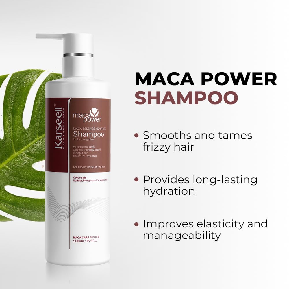 Karseell Argan Oil Shampoo and Conditioner Set - 700ml Herbal Extract for Dry, Damaged Hair | Deep Moisturizing & Repair Treatment | Perfect for Daily Hair Care & Salon-Quality Results at Home