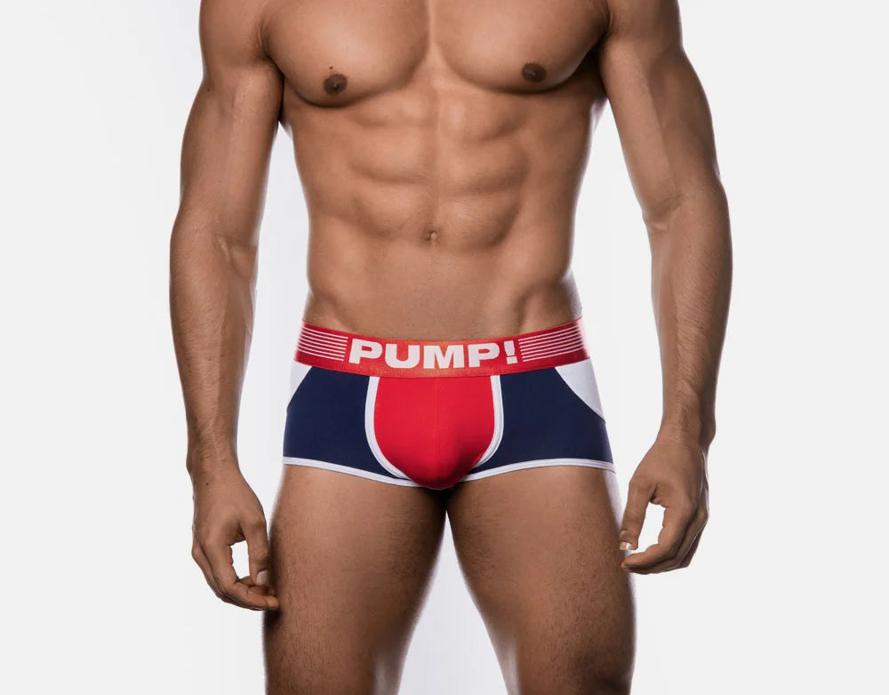 PUMP! Academy Access Mesh Jockstrap Boxer Briefs - Breathable & Supportive Underwear for Gym, Running, Sports & Workout