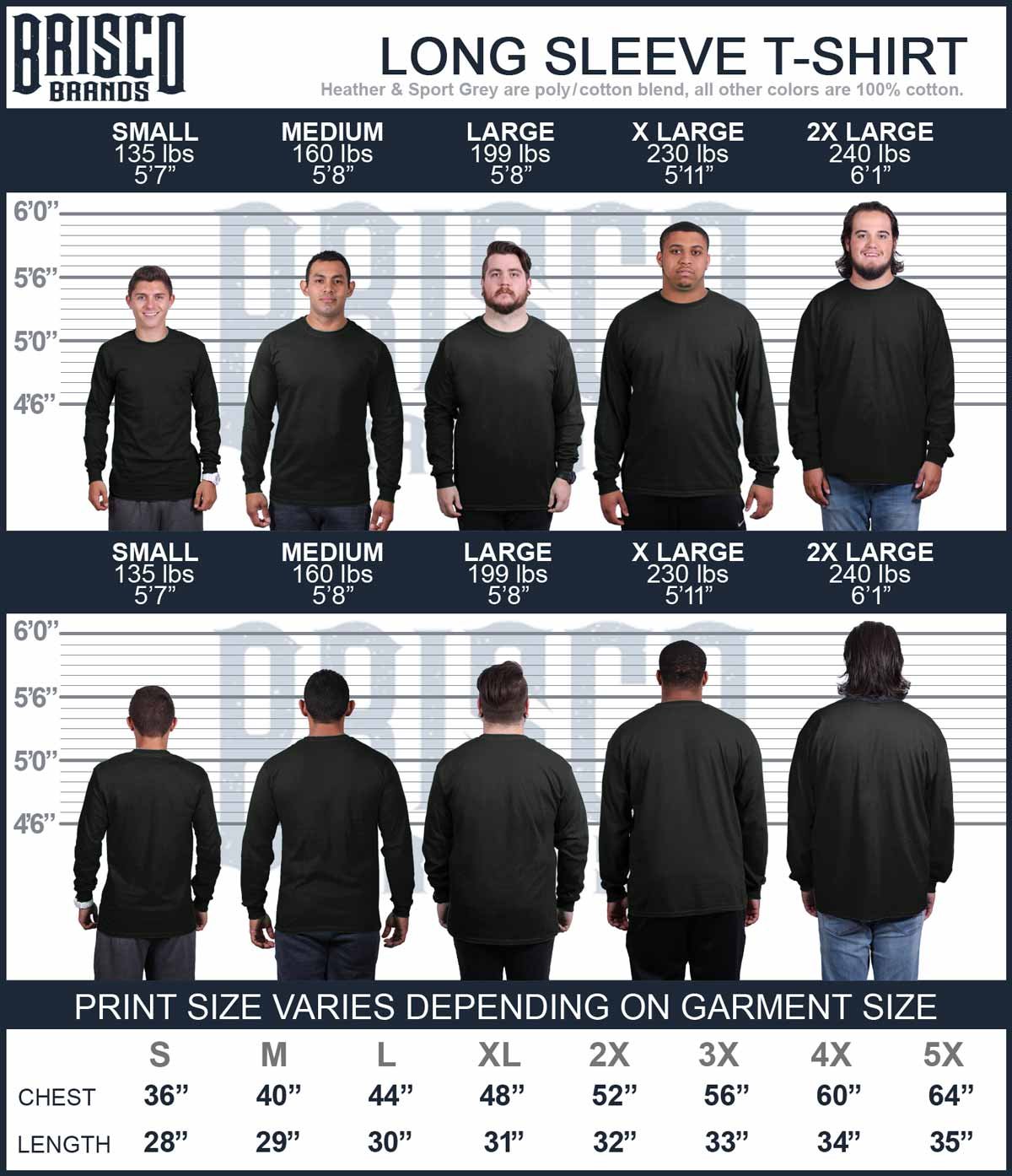 Brisco Brands Country Strong Longhorn Gun Rights Men's Long Sleeve T-Shirt | Patriotic American Western Style Tee for Hunting, Outdoor & Casual Wear