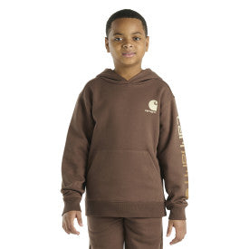 Trendy Youth Long Sleeve Graphic Hoodie - Soft Cotton Pullover Sweatshirt with Cool Print for Boys & Girls | Perfect for School, Casual Wear & Outdoor Activities