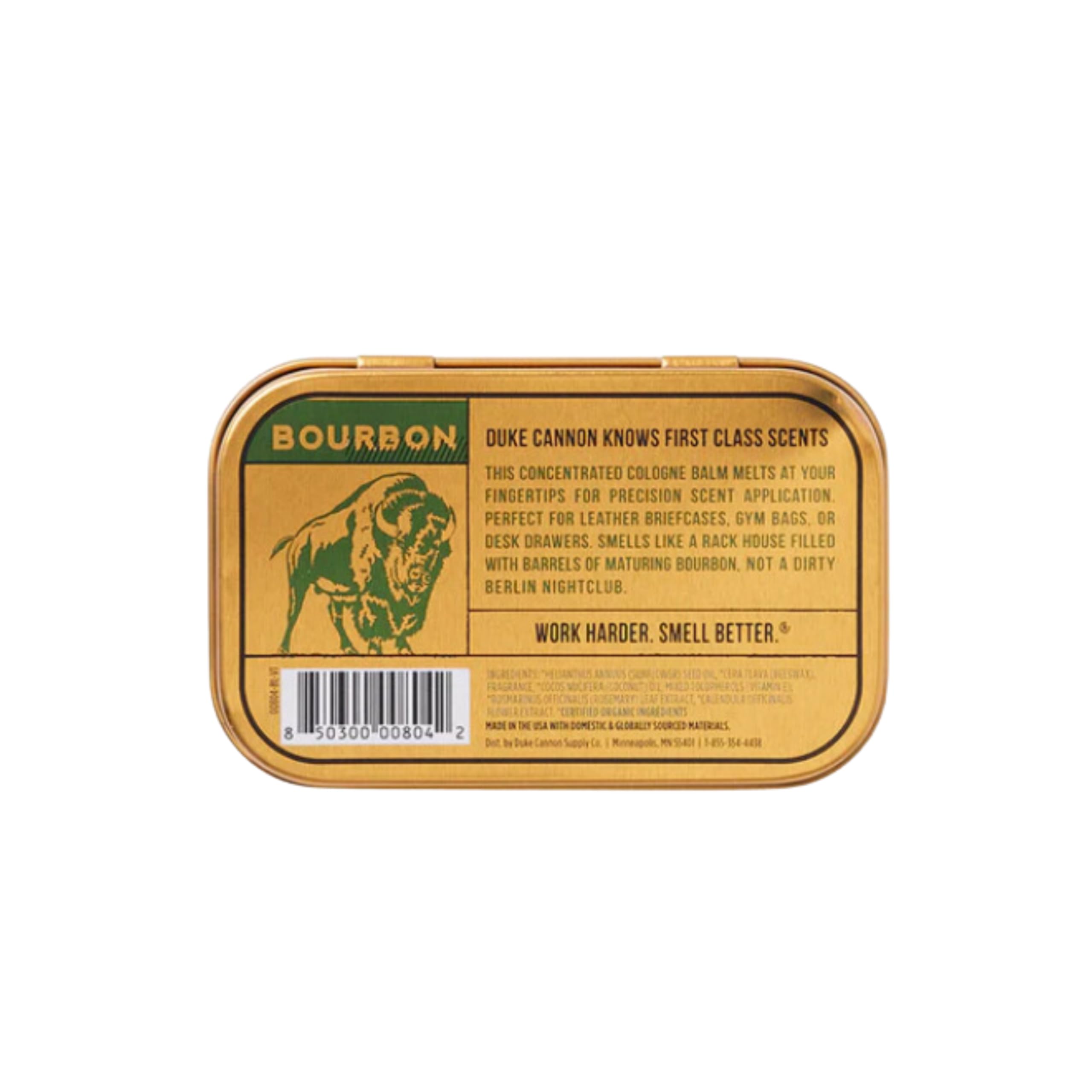 Duke Cannon Solid Cologne 4-Pack - Bourbon, Bay Rum, Midnight Swim & Old Glory Scented Travel Cologne Balm for Men | Long-Lasting Fragrance | 1.5 oz Portable Solid Cologne Sticks | Perfect for Gym, Office, Travel & Everyday Use