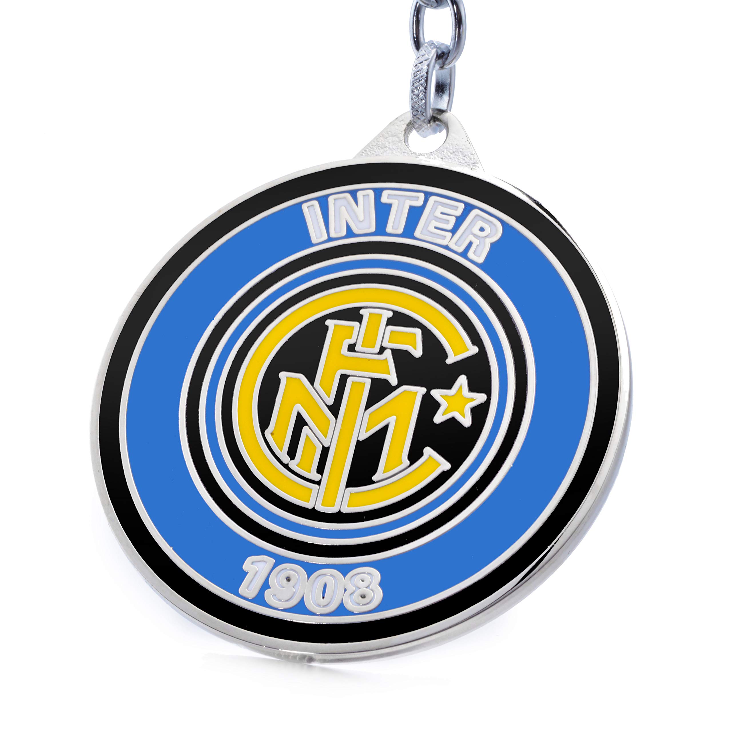 REINDEAR Official Soccer Team Football Club Logo Metal Pendant Keychain - Premium Stainless Steel Key Ring for Sports Fans, Players & Supporters - Perfect for Gifts, Game Days & Team Spirit Accessories