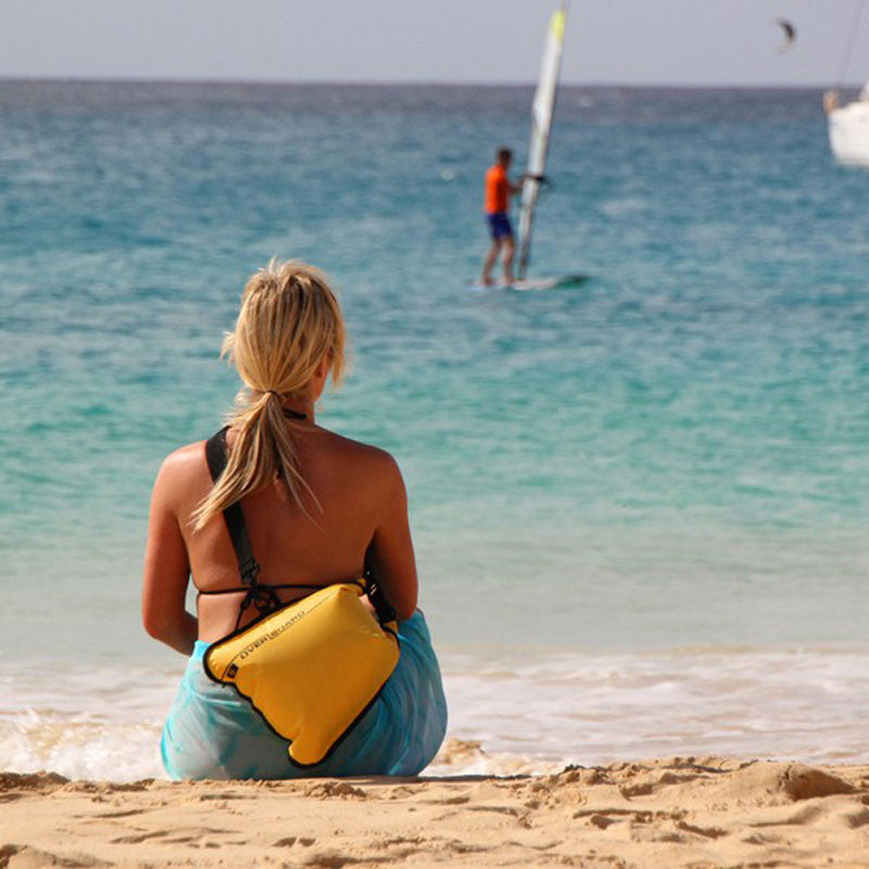 OverBoard Waterproof Dry Bag 15L - Durable & Lightweight for Kayaking, Boating, Swimming & Outdoor Adventures