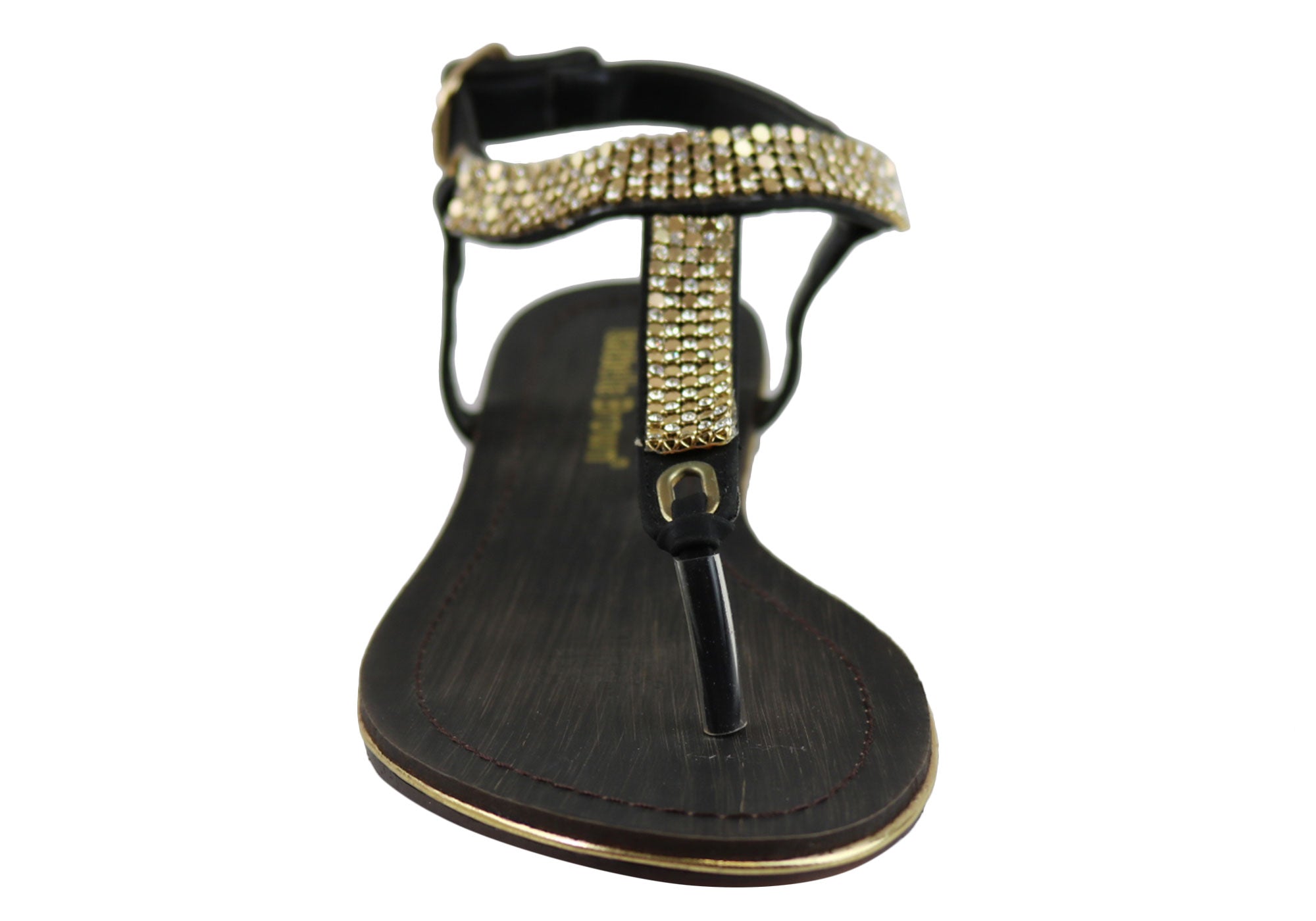 Isabella Brown Diane Women's Comfortable Flat Fashion Sandals - Perfect for Summer, Beach, and Casual Outings