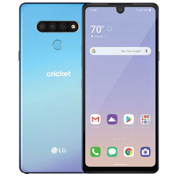LG Stylo 6 64GB Holographic Blue Unlocked Smartphone - Large 6.8