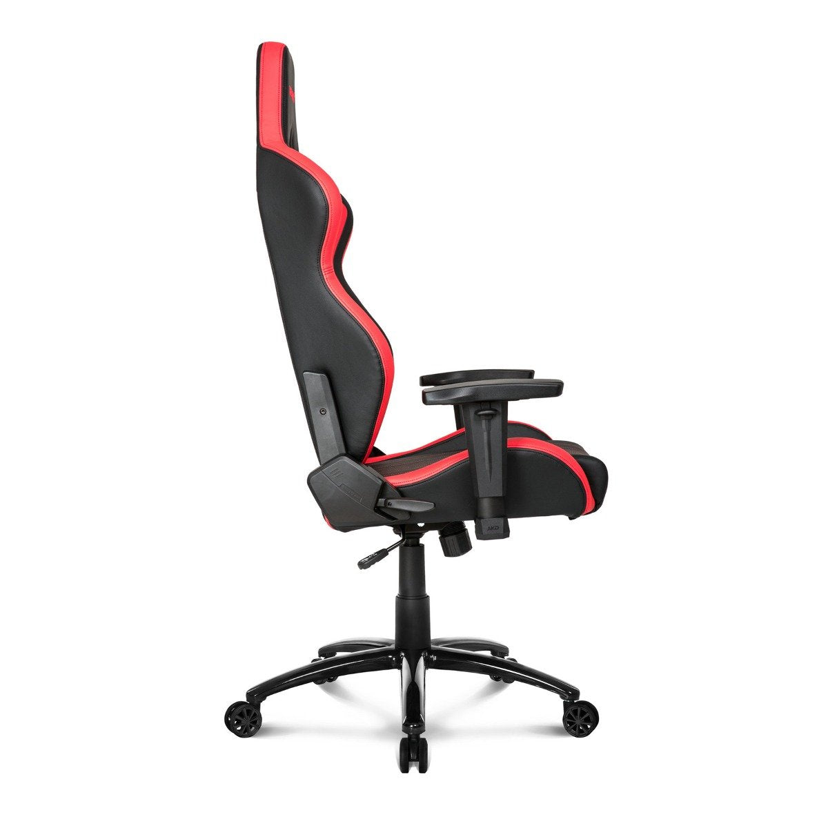 AKRacing Premium Gaming Chair - Ergonomic Racing Style with Adjustable Lumbar Support & Headrest (Red) - Perfect for Esports, PC Gaming & Home Office Setup